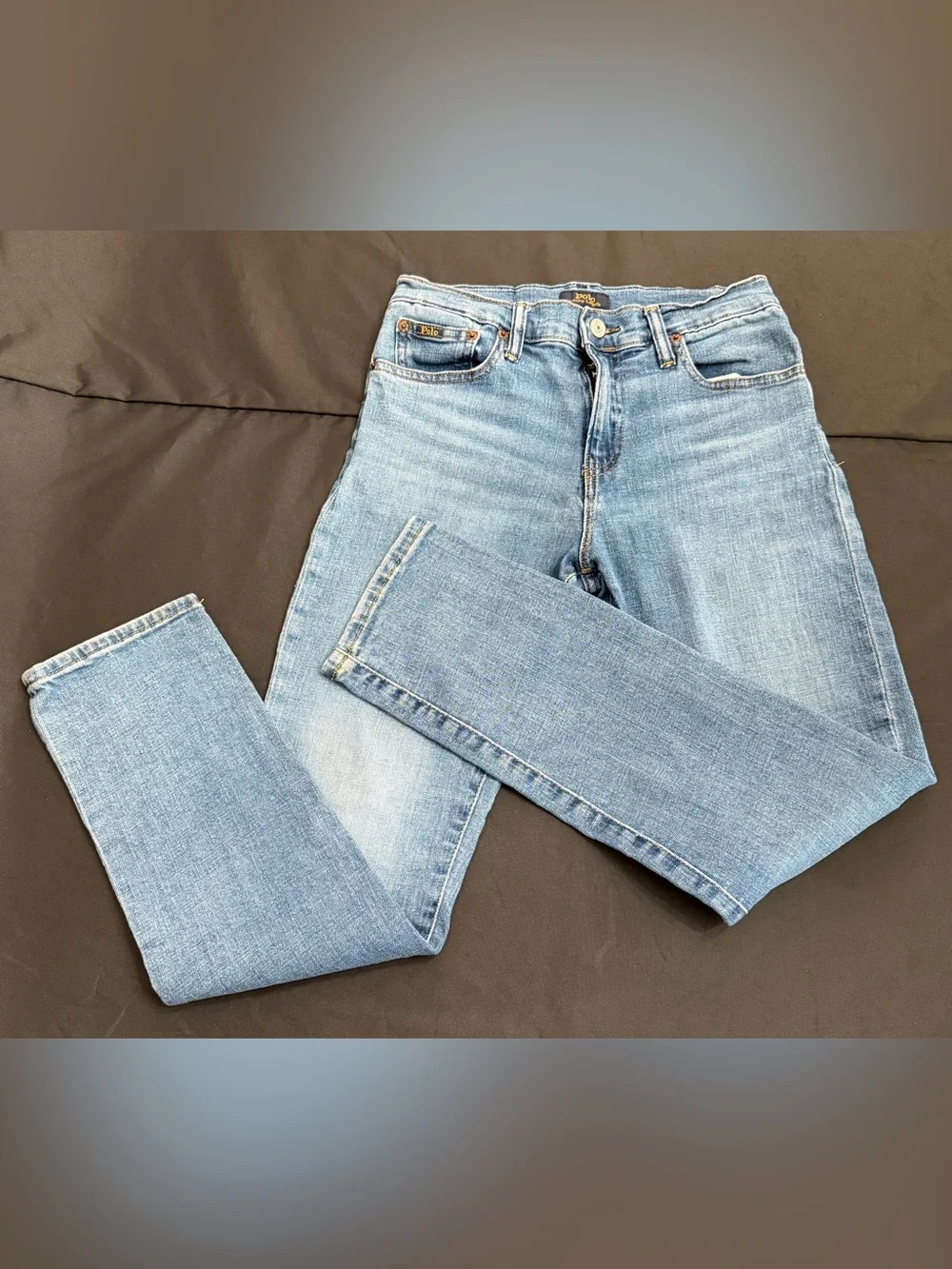 Ralph Lauren Light Blue Slim Straight Jeans - Kids